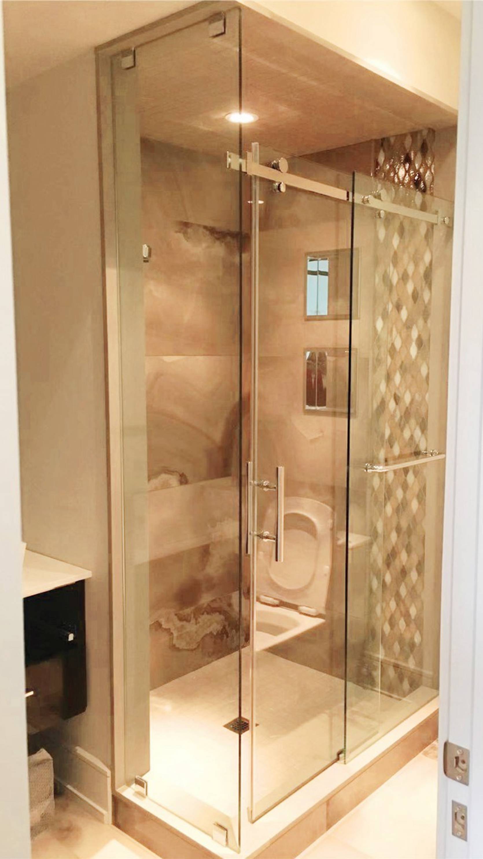 GLASS SHOWER ENCLOSURE