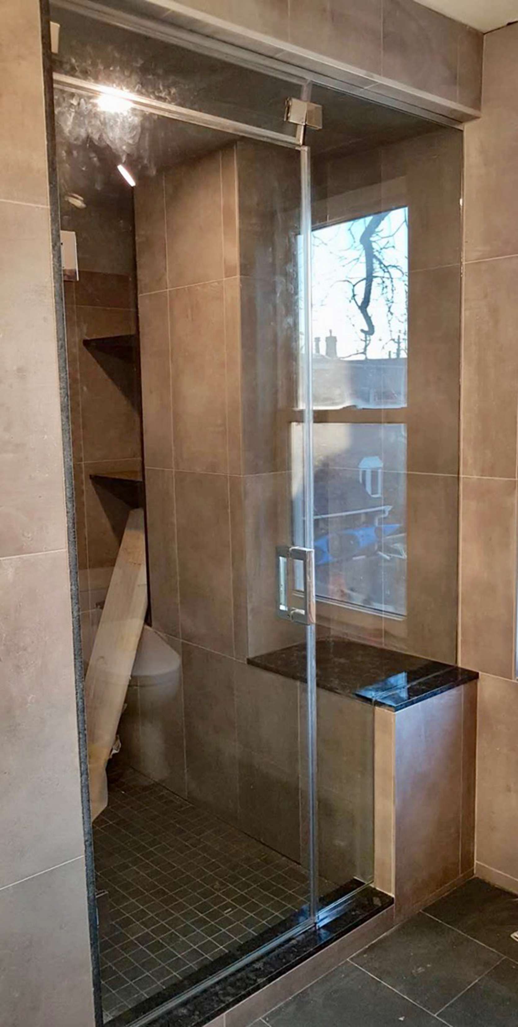 GLASS SHOWER ENCLOSURE