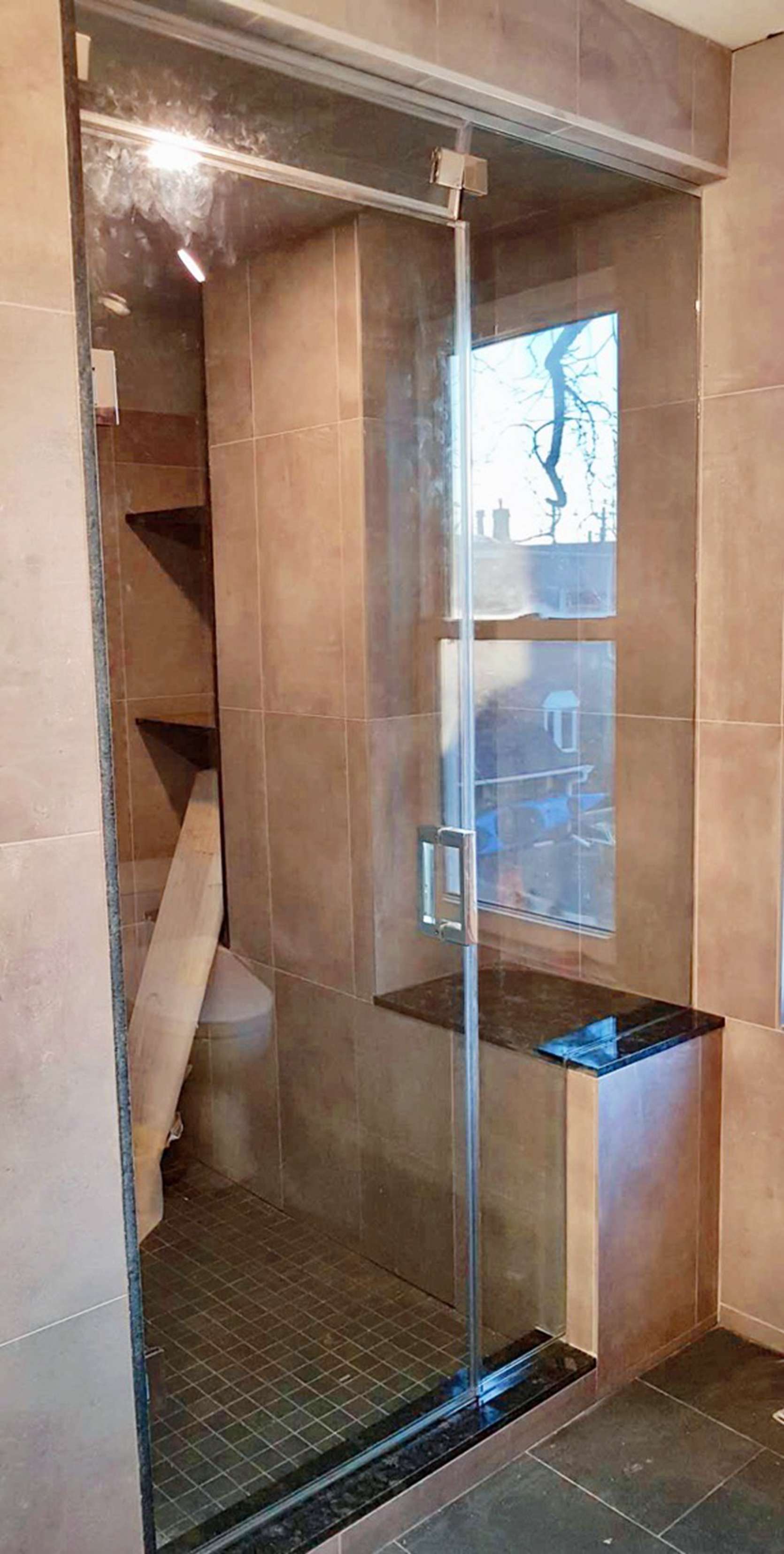 GLASS SHOWER ENCLOSURE