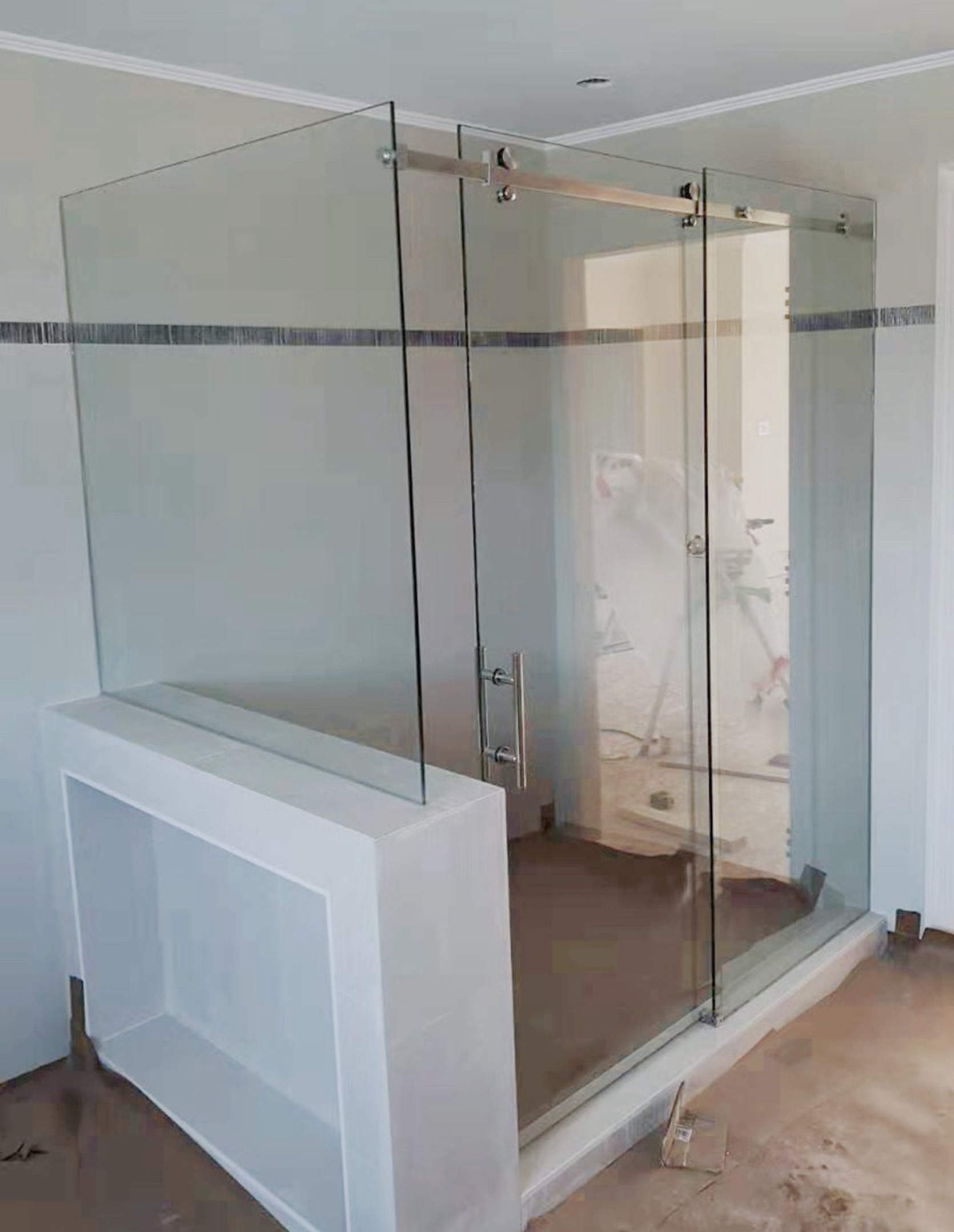 GLASS SHOWER ENCLOSURE