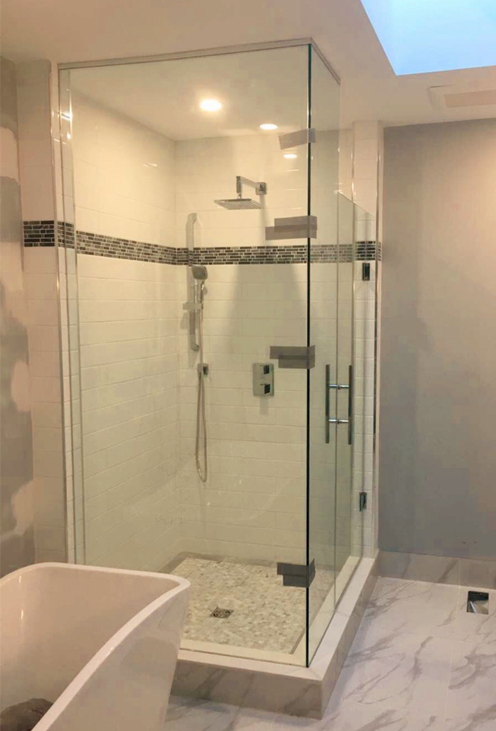 GLASS SHOWER ENCLOSURE