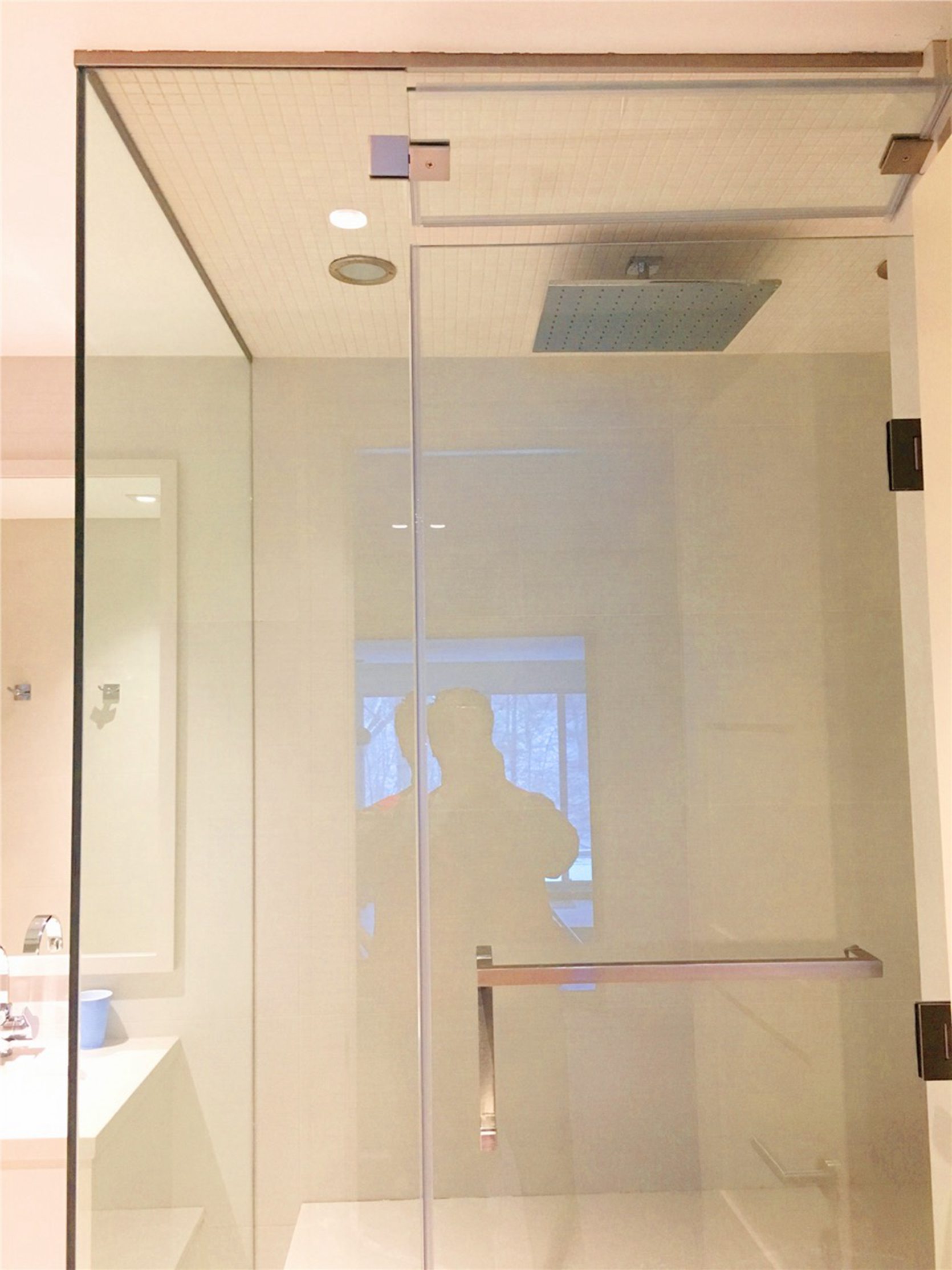 GLASS SHOWER ENCLOSURE