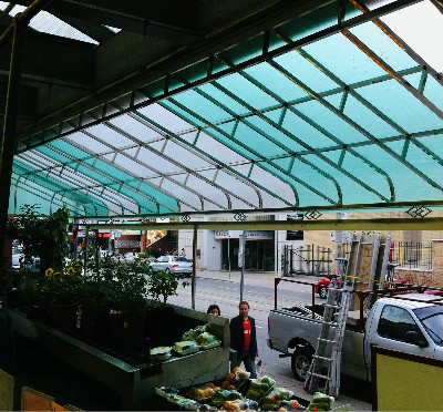 Stainless Steel Awning